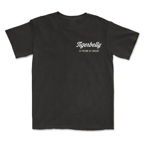 [PRE-ORDER] TigerBelly 10th Anniversary Tee - Coal