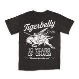 [PRE-ORDER] TigerBelly 10th Anniversary Tee - Coal