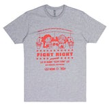SALE Fight Night Tee - Heather Gray