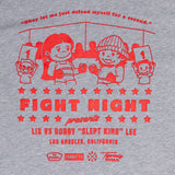 SALE Fight Night Tee - Heather Gray